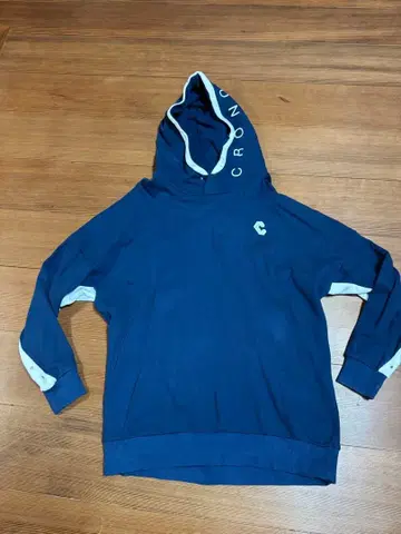 CRONOS 크로노스 네이비 후드 부착 후드티