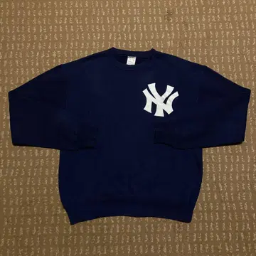 90s 레어 USA제 majestic 맨투맨 M 양키스 빈티지