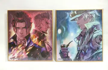 익명 배송 대역전재판 1&2 캡콤 한정판 카즈야 그려내린 미니 색지