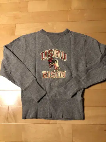 챔피온 맨투맨 M 사이즈 그레이 복각