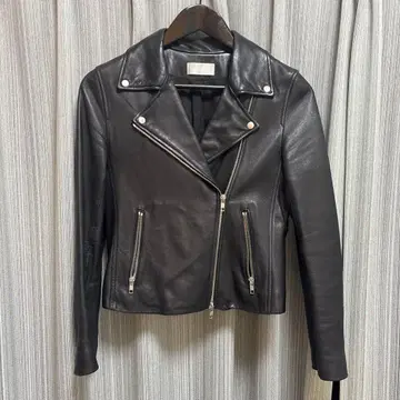 HARE 블랙 가죽 자켓 M