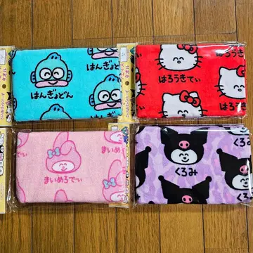 오에가키상 타월 산리오 4장 세트