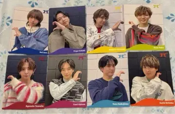 덤 포함 Hey! Say! JUMP H 솔로 카드 그림체 2 8장