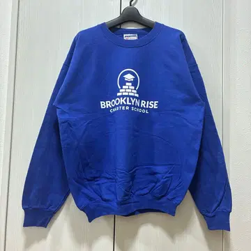 [ 즉시 배송 ] Hanes 헤인즈 맨투맨 트레이닝복 빈티지 블루 M