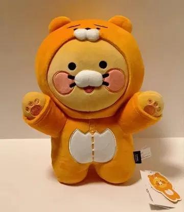 카카오프렌즈 춘식이 라이언 파자마 봉제 인형 새상품 한국