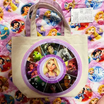 키디랜드 디즈니 상관도 라푼젤 토트백 택 포함 미사용 새상품