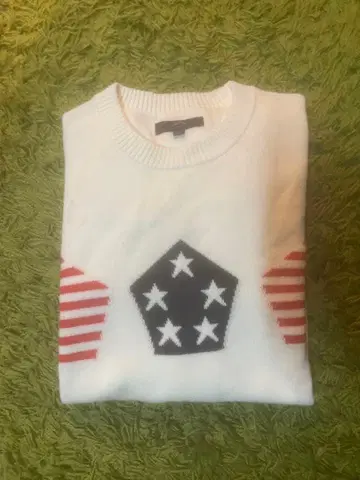 캘러웨이 미국 국기 모티브 니트 스웨터