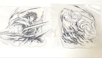 귀멸의 칼날 C상 복권 아크릴 스탠드 기유 사네미