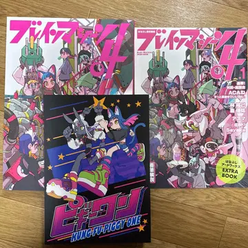 하나부시 브레인 머신 04 개인전 도록 회장 한정판 혜택 책자