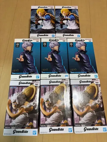 프라이스 피규어 묶음 판매 8개 Grandista