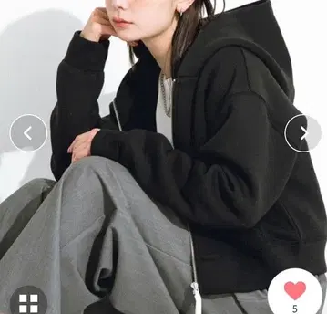 어반 리서치 Sonny Label 종이상자 숏 지퍼 후드티