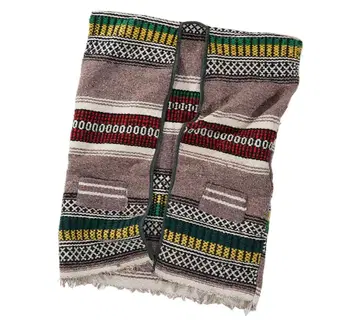 70s 멕시칸 러그 베스트 프린지 구제 의류 명품 M~L 정도 바이커