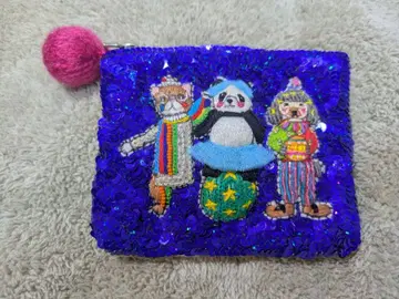 tamaoworld 타마오월드 파우치 팬더 고양이 푸들 서커스