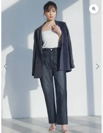 anuans 보이즈 핏 데님