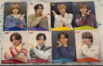 덤 포함 Hey! Say! JUMP H 솔로 카드 그림체1 8장