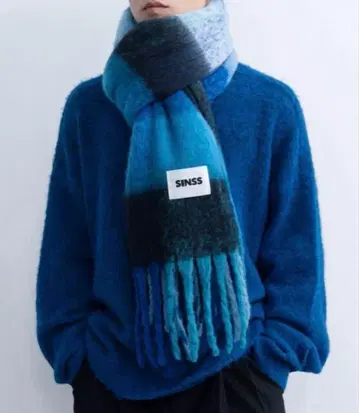 완판템 [ SINSS ] 23AW Check 머플러