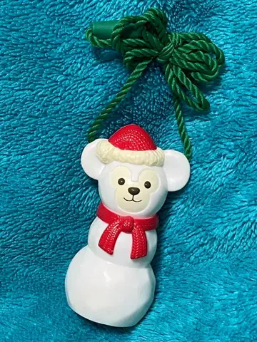 [배송비 포함] 디즈니씨 구매 눈사람 더피 빛나는 펜던트 목걸이