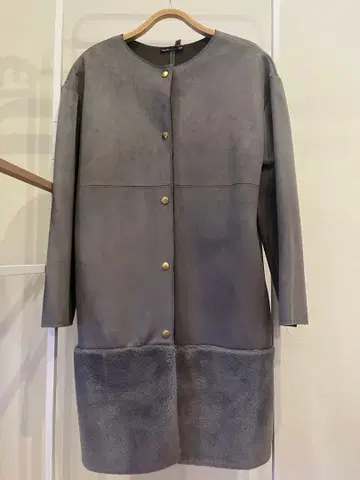 [ 새상품급 ] ZARA 노카라 코트