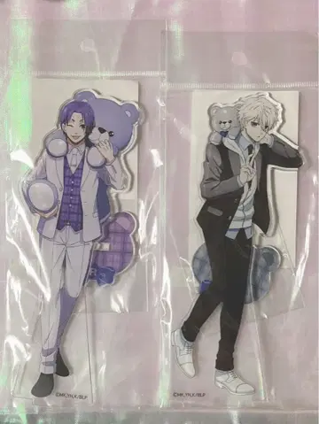 블루 록 나기 레이오 테디베어 아크릴 스탠드