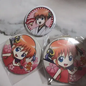 은혼 카구라 캔뱃지 세트