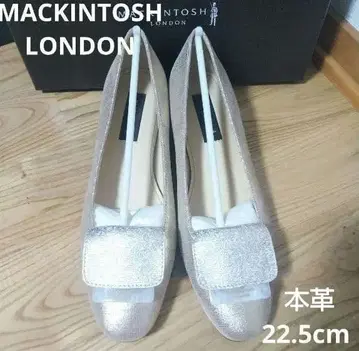 새상품 20900엔 매킨토시 런던 펌프스 골드 골드 컬러 22.5cm
