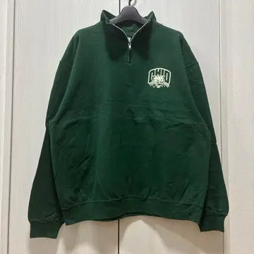 즉시 배송 JERZEES 저지 맨투맨 트레이닝복 다크 그린 XL