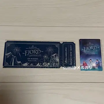 Mrs. GREEN APPLE 영화 사용 완료 무비치켓 특전