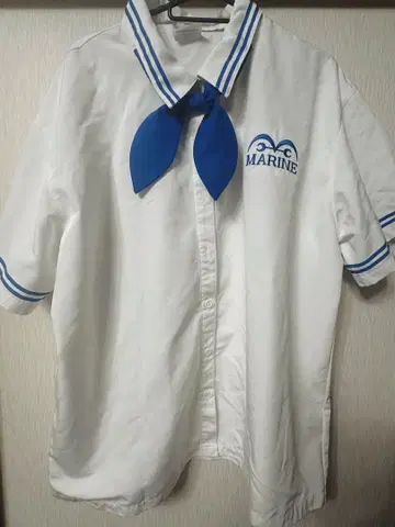 원피스 해군 셔츠 모자 세트