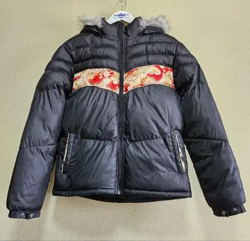 GUMU 일본풍 패턴 다운 자켓