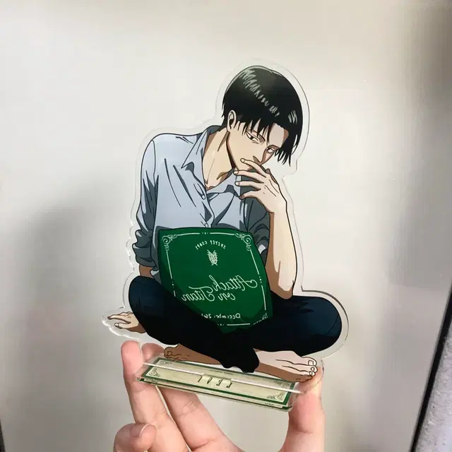 진격의거인 진격거 리바이 쿠션 휴식 아크릴 스탠드