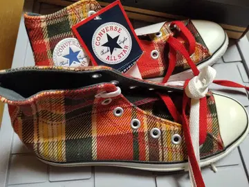 [ 새상품 ] CONVERSE ALL STAR 체크 무늬 스니커즈