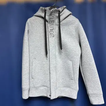 SPLENDOR 그레이 후드 부착 후드티