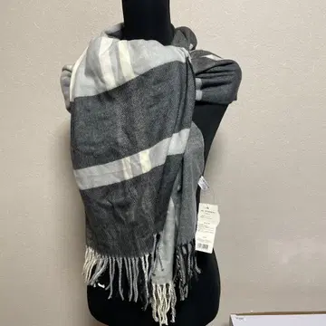 4macocca 캐시미어 터치 체크 머플러