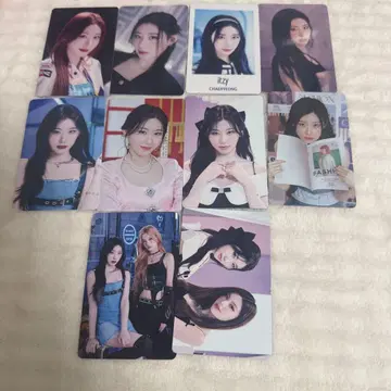 ITZY 채령 트레이딩 카드 포토 카드 세트