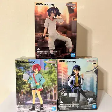 기동전사 건담 지크액스 피규어 3종 세트 마치 니안 슈지