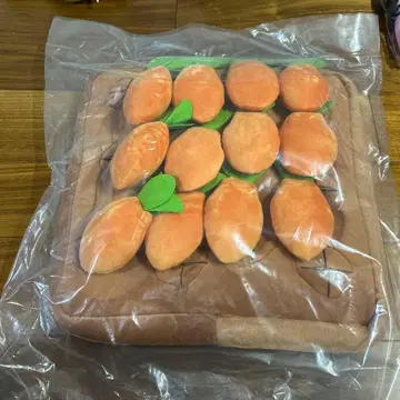 밭 봉제 인형 당근