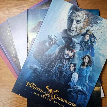 [ 새상품급 ] 파이리츠 오브 카리비안 팜플렛 5권 세트