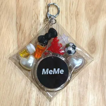 SnowMan 수납 파우치 키링 메메