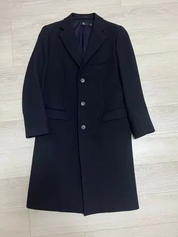 +j 싱글 브레스 체스터 코트 S