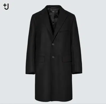 +j 싱글 브레스 체스터 코트 S