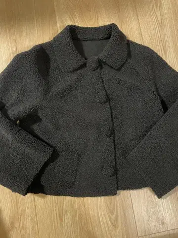 엠즈 그레이시 보아 스웨이드 리버서블 자켓