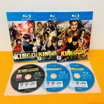 [킹덤 극장판] 3권 세트 렌탈 기사용 블루레이