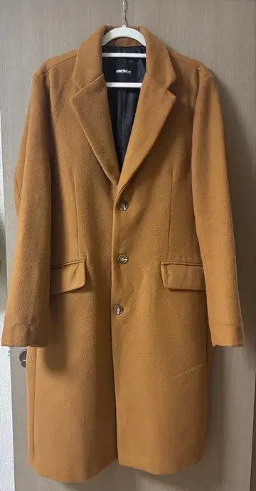 APARTMENT 체스터 코트 카멜