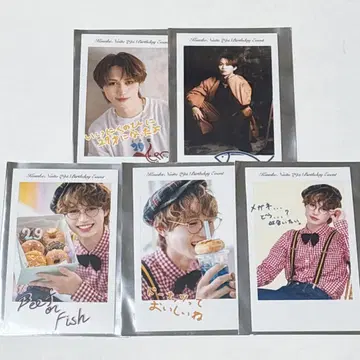 나이토 코스케 폴라로이드풍 카드