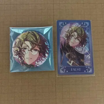 마법사의 약속 홀로그램 카드 캔뱃지 파우스트
