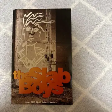 오토코토코구미 슬라브 보이즈 the Slab Boys 무대 팜플렛