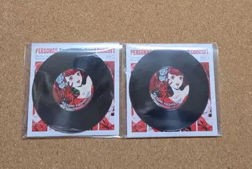 페르소나 5 콘서트 레코드 코스터 요시자와 카스미 세트