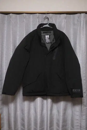 AVIREX PX 블랙 다운 자켓