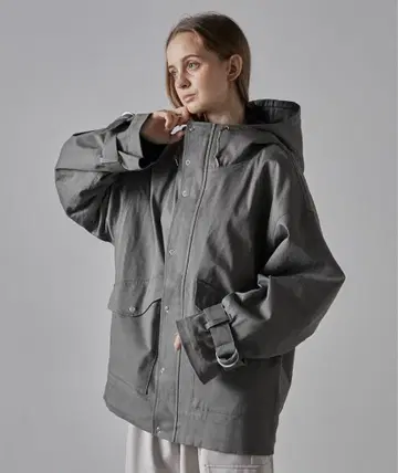 [ CLEL ] 밀리터리 디자인 마운틴 후드티