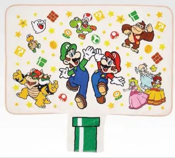 제일복권 슈퍼 마리오 C상 수납 포켓 포함 담요 미개봉 새상품